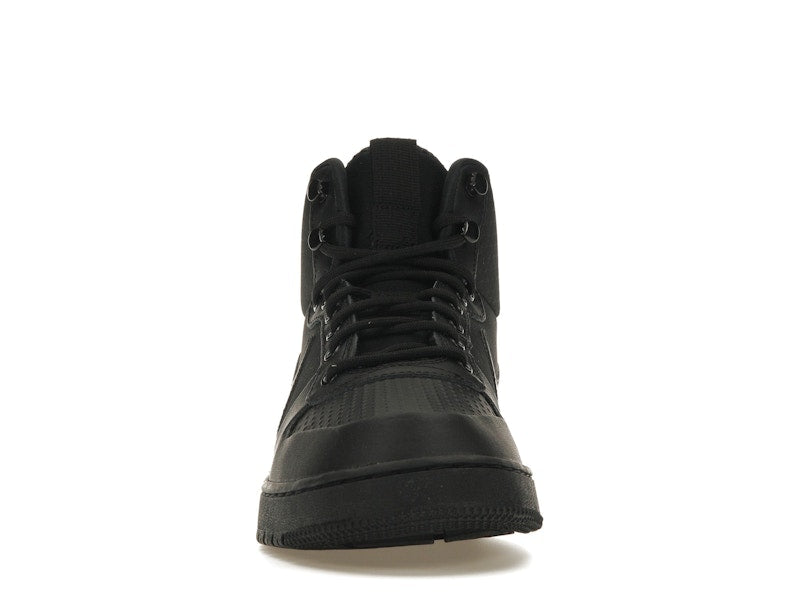 Nike Court Borough Mid Winter Triple Black