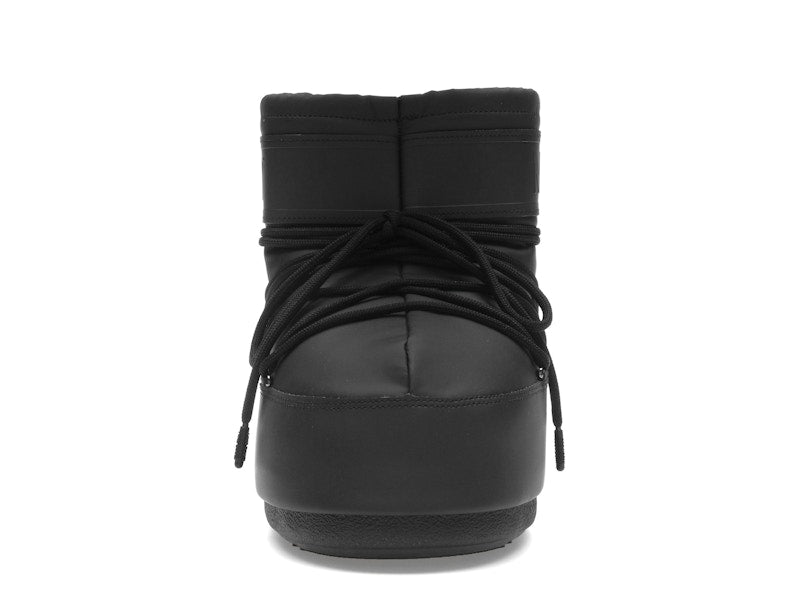 Moon Boot Icon Rubber Low Boot Black