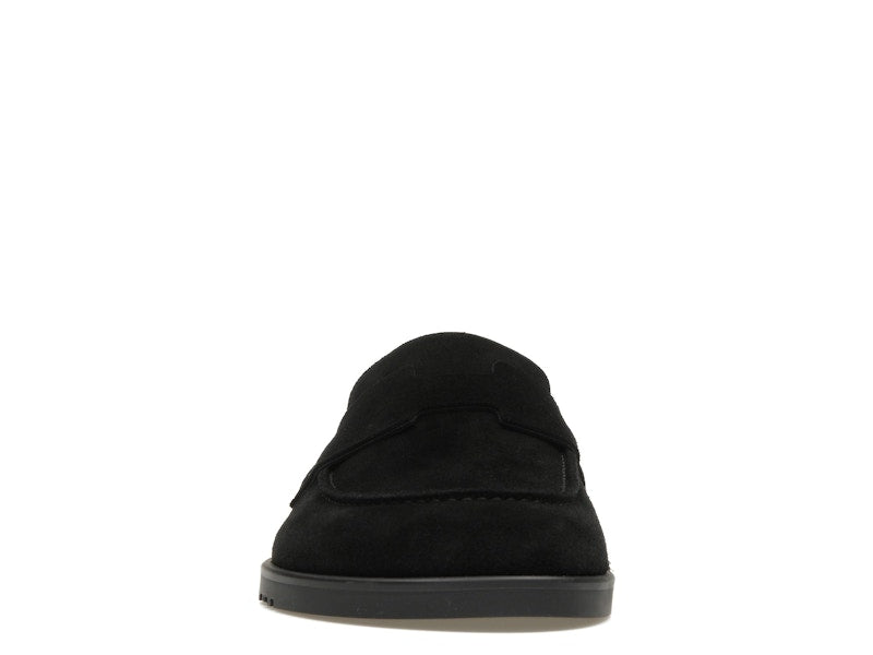 Hermes Go Mule Noir Suede Calkfskin (Men's)