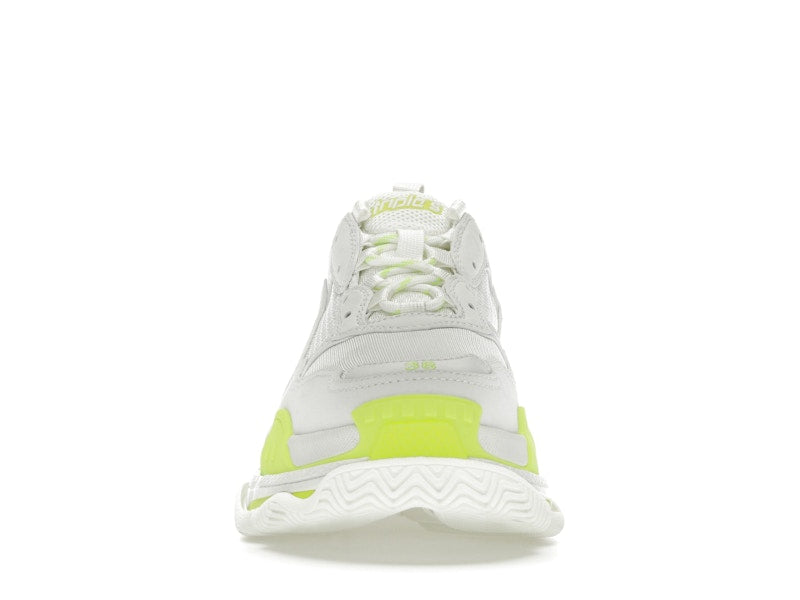 Balenciaga Triple S White Fluo Yellow (Women's)