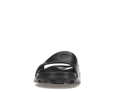 Prada Rubber Slides Black (Men's)