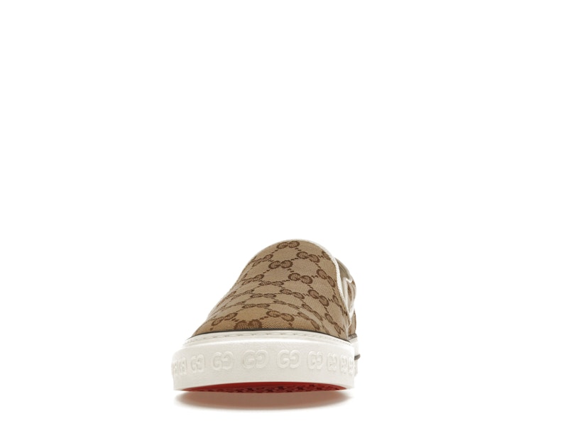 Gucci Tennis 1977 Slip On Beige Ebony
