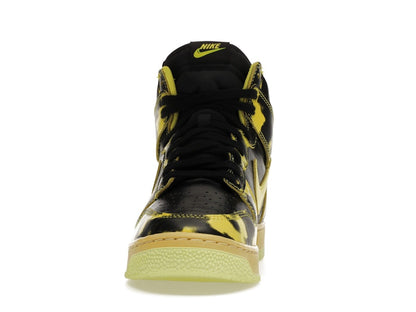 Nike Dunk High 1985 SP Yellow Acid Wash