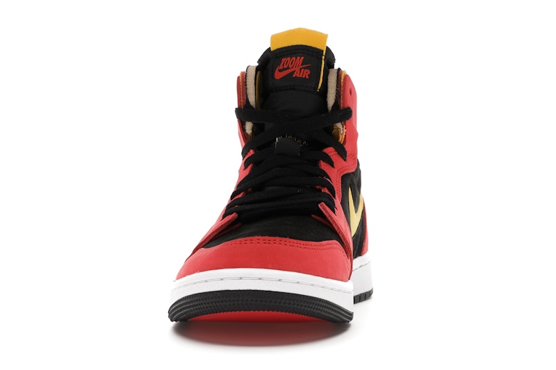 Jordan 1 High Zoom Air CMFT Black Chile Red