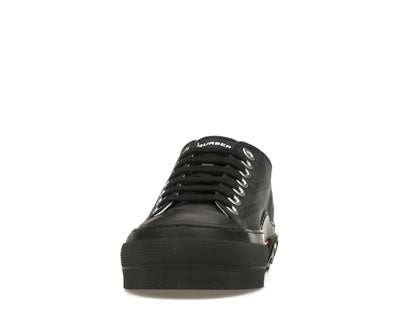 Burberry Vintage Check Canvas Low-Top Sneaker Dark Charcoal