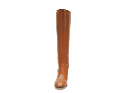 adidas x Gucci 73mm Knee-High Boots Cognac Leather