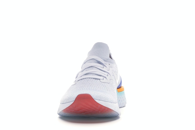 Nike Epic React Flyknit 2 White Hyper Jade Ember Glow (Women's)