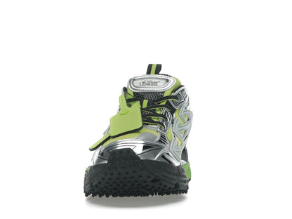 OFF-WHITE Be Right Back Silver Green Fluo