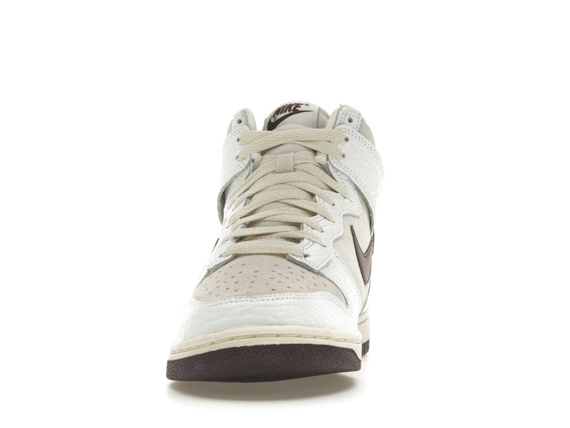 Nike Dunk High Light Orewood Brown Burgundy Crush (Women's)