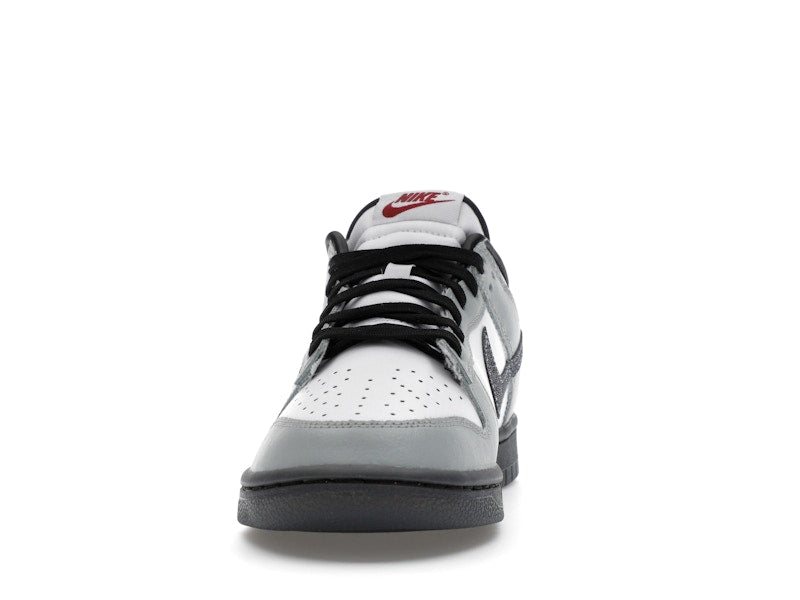 Nike Dunk Low LX Glitter Swoosh White Light Smoke Grey (Women's)