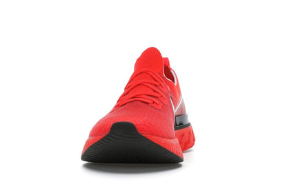Nike React Infinity Run Flyknit Bright Crimson Black