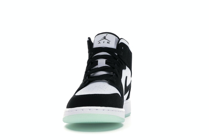 Jordan 1 Mid White Black Teal Tint (GS)