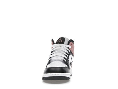 Jordan 1 Mid White Rust Pink Black (GS)