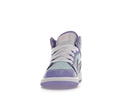 Jordan 1 Mid Purple Aqua (PS)