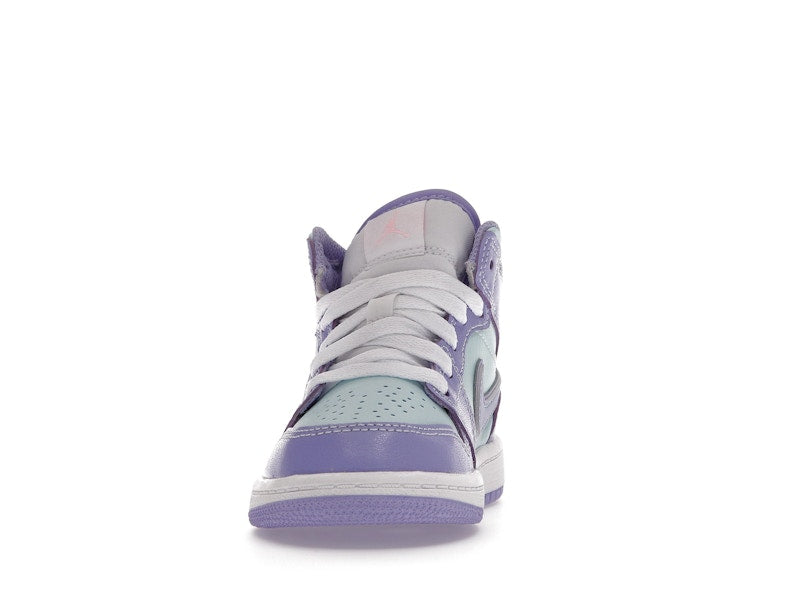 Jordan 1 Mid Purple Aqua (PS)