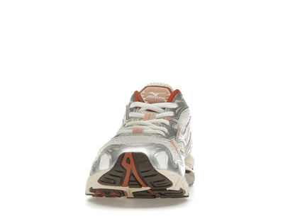 Mizuno Wave Rider 10 White Silver Orange