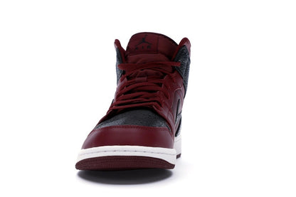 Jordan 1 Retro Mid Team Red Black