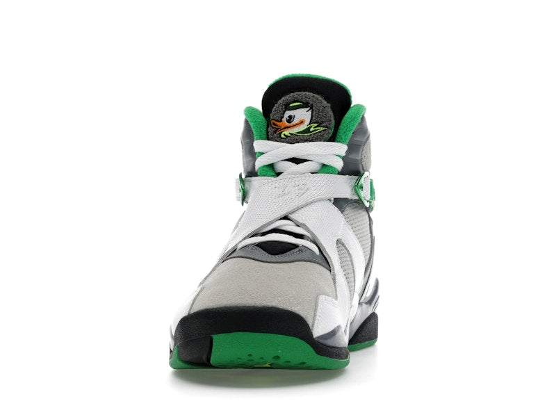 Jordan 8 Retro University of Oregon PE Pure Platinum