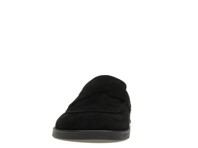 Hermes Go Mule Noir Suede Calkfskin (Men's)