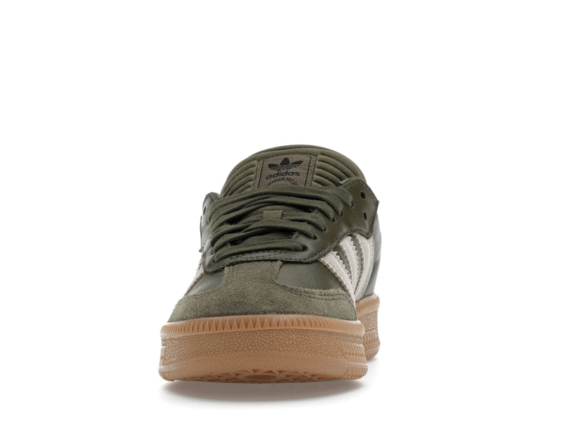 adidas Samba XLG Olive Strata Wonder Beige Gold Metallic