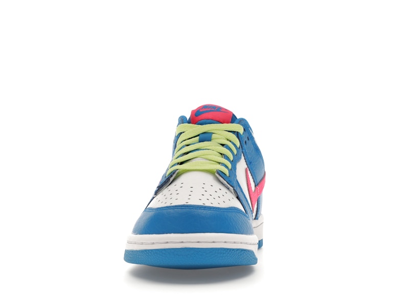 Nike Dunk Low Photo Blue White Light Lemon Twist Hyper Pink (GS)