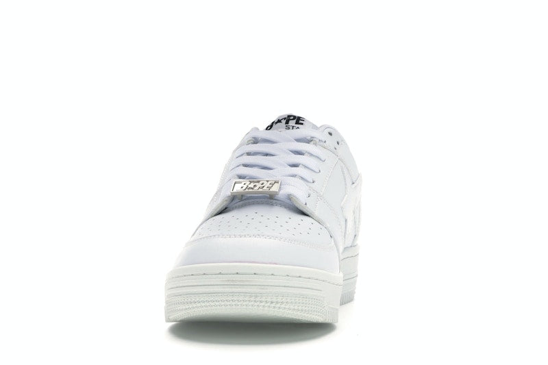 BAPE STA Low White