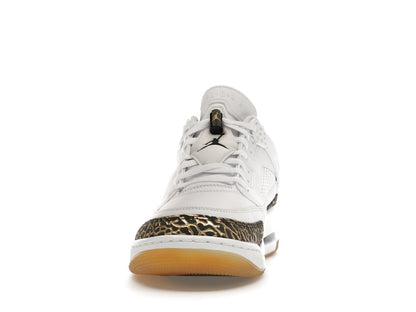Jordan Spizike Low White Metallic Gold