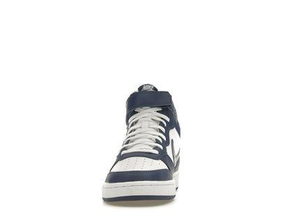 Nike Court Borough Mid 2 White Blue Void (GS)