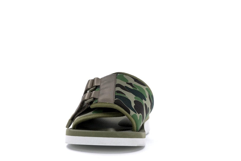 Suicoke x Bape ABC Kaw-Ape Green