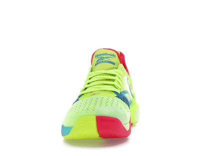 Reebok Nano Court Digital Lime Aqua Bold Pink