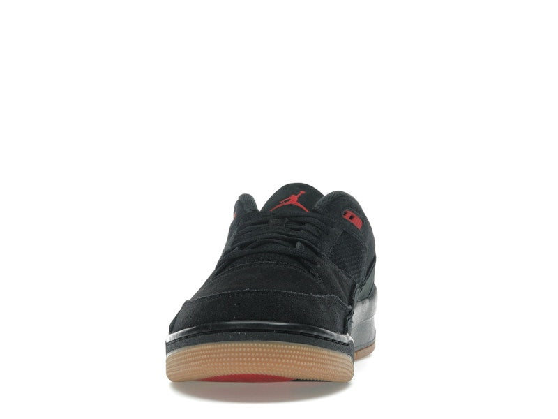Jordan Flight Court Black Red