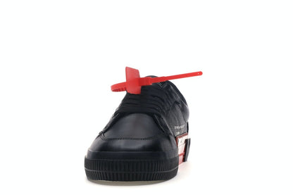 OFF-WHITE Vulc Low Black Leather FW19