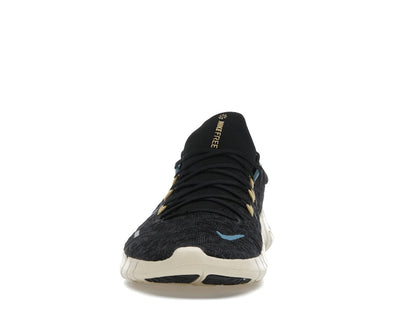 Nike Free Run 5.0 Next Nature Black Anthracite Wheat Gold Noise Aqua (Women's)