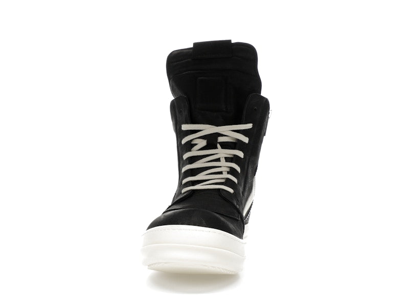 Rick Owens Geobasket High Black Milk