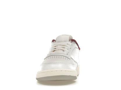 Reebok Club C 85 Packer Shoes Chalk White Maroon