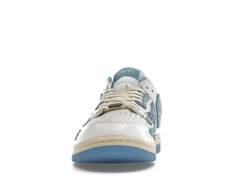 AMIRI Skel Top Low Bandana White Light Blue