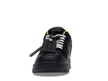 OFF-WHITE Out Of Office "OOO" Low Tops For Walking Black Yellow