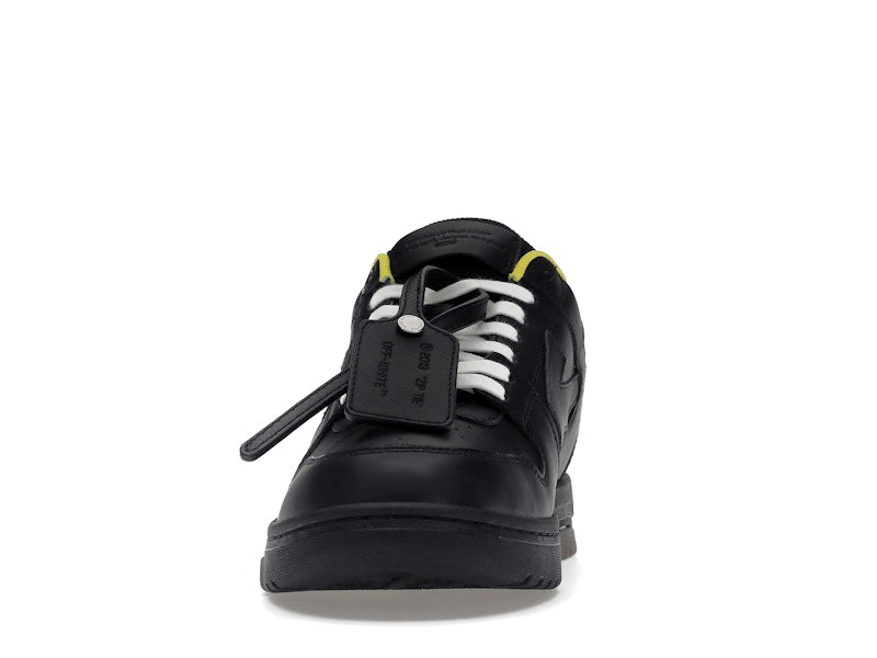 OFF-WHITE Out Of Office "OOO" Low Tops For Walking Black Yellow