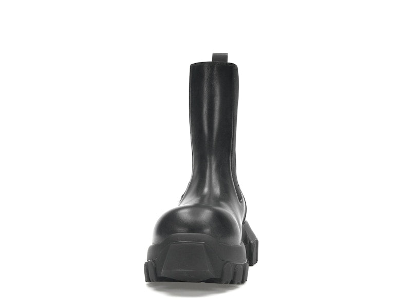 Rick Owens Lido Beatle Bozo Tractor Boots Black