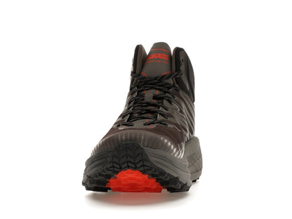 Hoka One One Speedgoat Mid Gore-Tex 2 Black Grey Red
