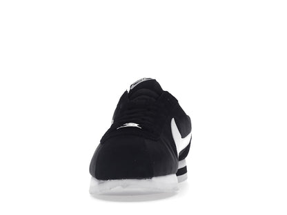 Nike Cortez Basic Nylon Black White-Metallic Silver