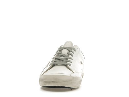 Golden Goose Super-Star White Silver
