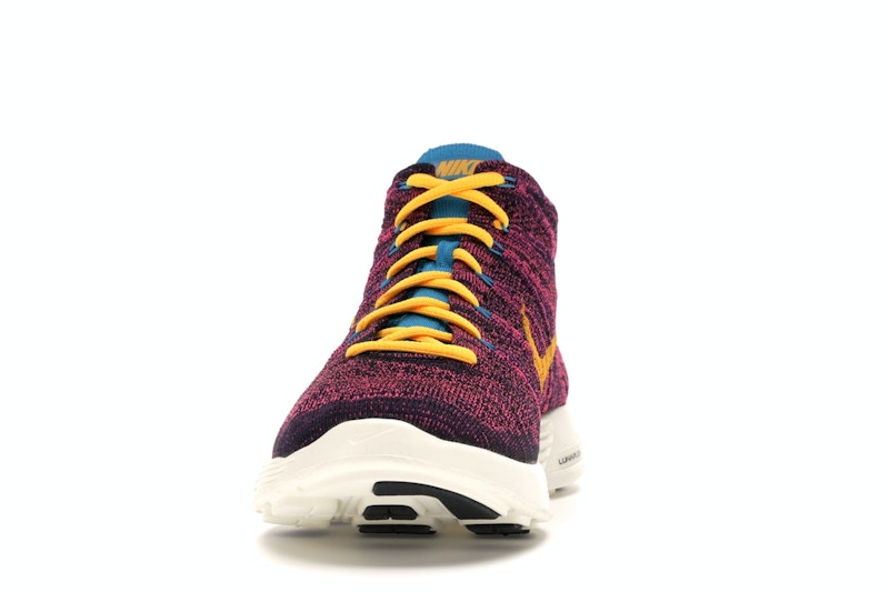 Nike Lunar Flyknit Chukka Grand Purple Laser Orange