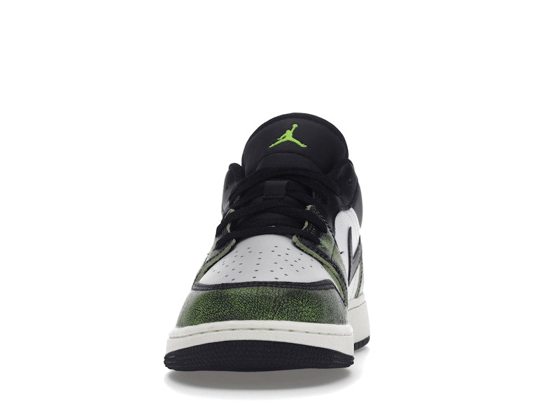 Jordan 1 Low Wear Away Electric Green (GS)