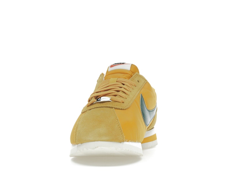Nike Cortez Textile Yellow Ochre Gorge Green (Women's)