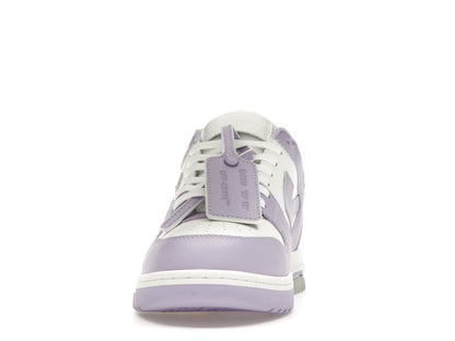 OFF-WHITE Out Of Office Calf Leather White Lilac
