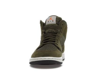 Jordan 1 Mid Olive Canvas (2018)