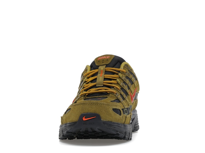 Nike P-6000 Premium Cordura Olive Flak Black Picante Red