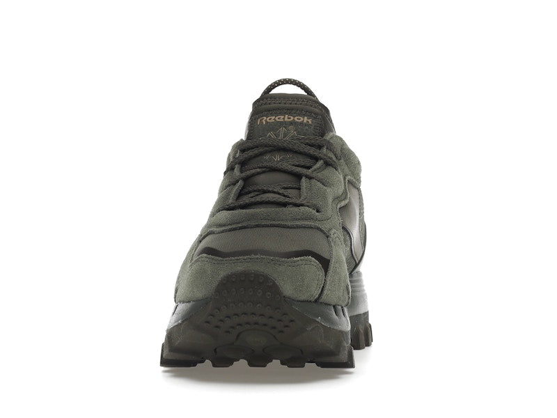 Reebok Classic Leather Cardi B Hunter Green (Women's)