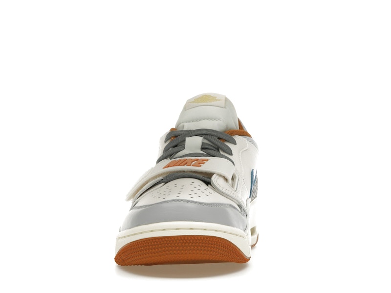 Jordan Legacy 312 Low Phantom Amber Brown Star Blue